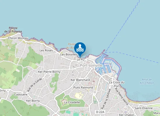 Map of LES BOSSILLES