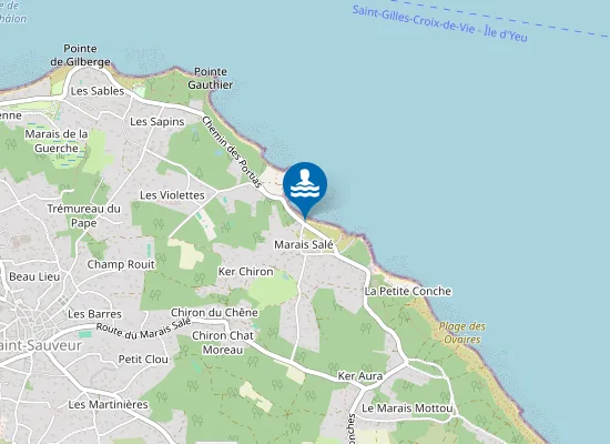 Map of LE MARAIS SALE