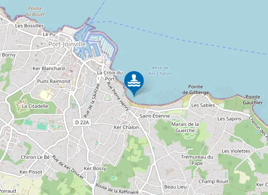 Map of KER CHALON GAUCHE