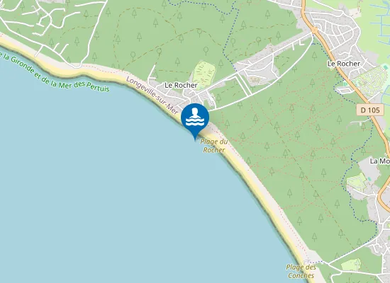 Map of LE ROCHER
