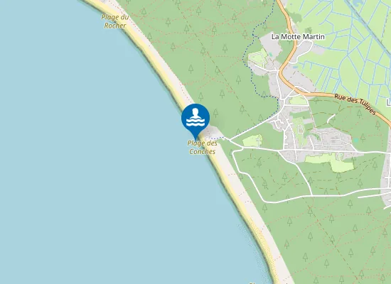 Map of LES CONCHES