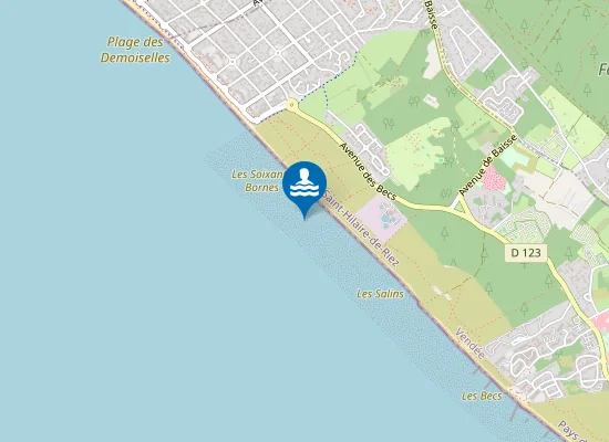 Map of LES 60 BORNES