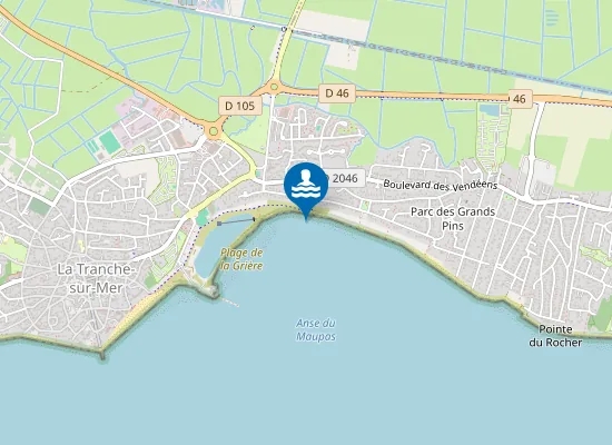 Map of FLANDRES DUNKERQUE