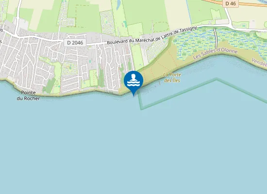 Map of LA PORTE DES ILES