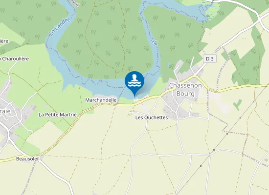 Map of LE LAC D'ALBERT