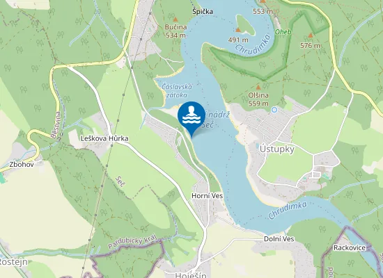 Map of VN SEČ HOJEŠÍN