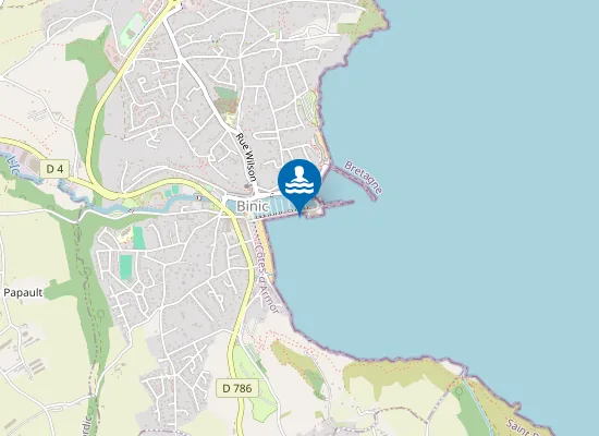 Map of PISCINE DU QUAI