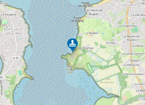 Map of LES BRIANTAIS