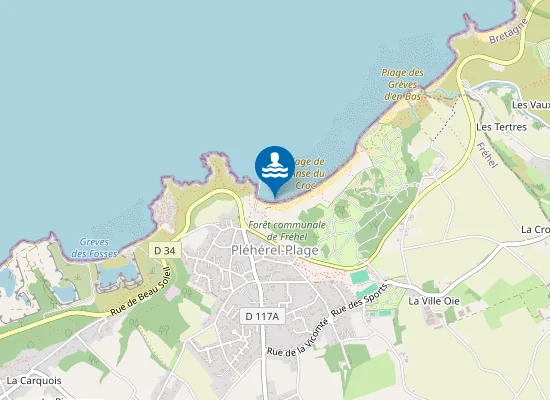 Map of VIEUX BOURG PARKING