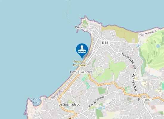 Map of LE VAL ANDRE: CASINO ROTONDE