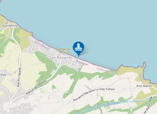 Map of LES ROSAIRES EST