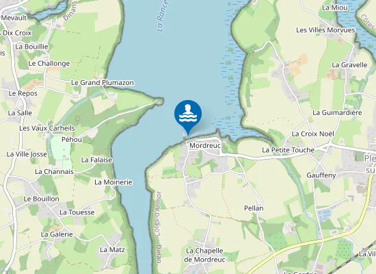 Map of CALE DE MORDREUC