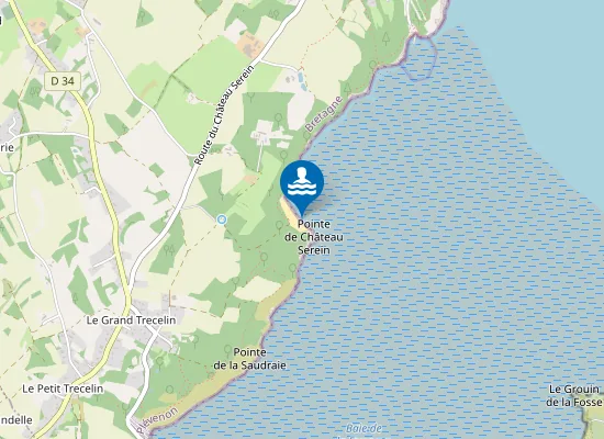 Map of CHATEAU SEREIN