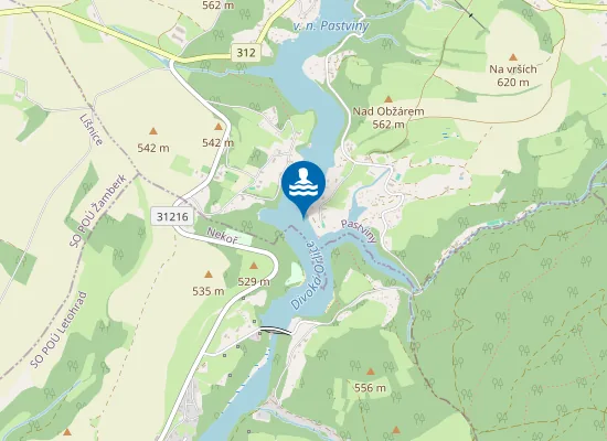 Map of VN PASTVINY - PANELOVKA