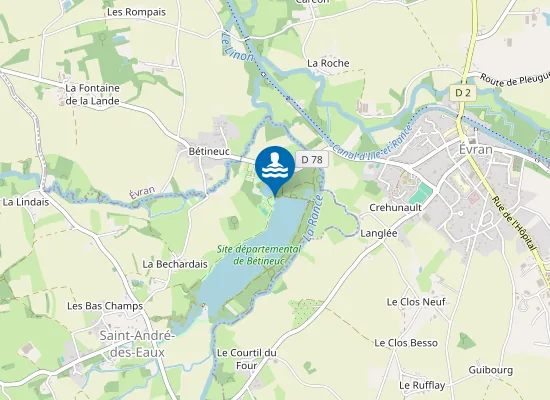 Map of ETANG DE BETINEUC