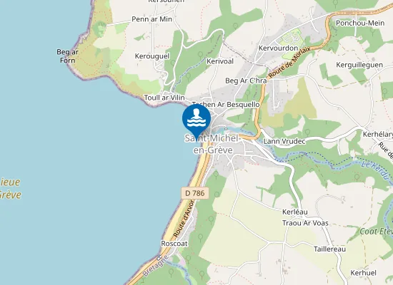 Map of LE BOURG NORD