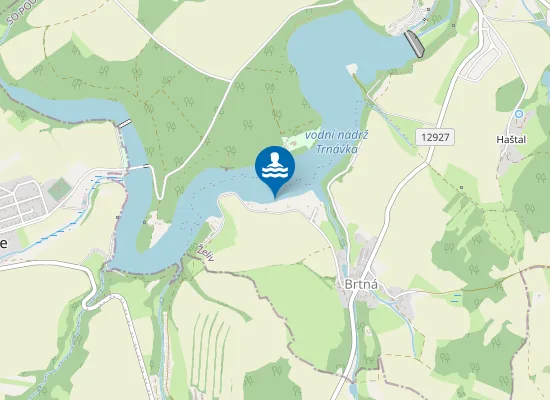 Map of VN TRNÁVKA - PETRAČKA