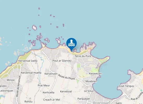 Map of CHARDONS BLEUS