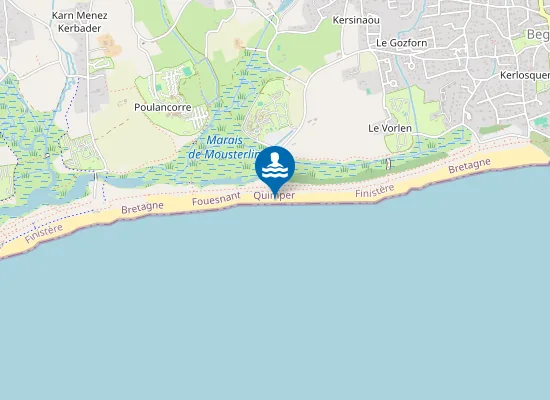 Map of MANER COAT CLEVAREC