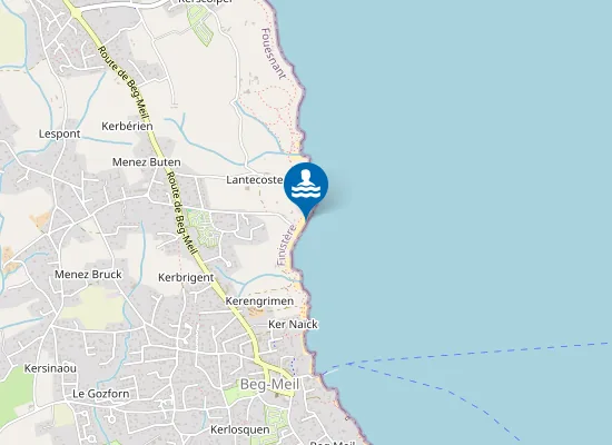 Map of KERVELTREC