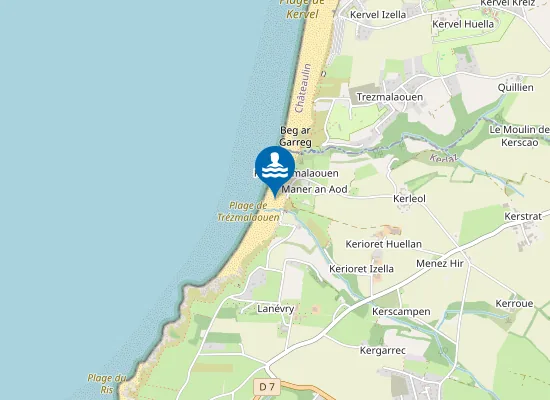 Map of TREZ MALAOUEN