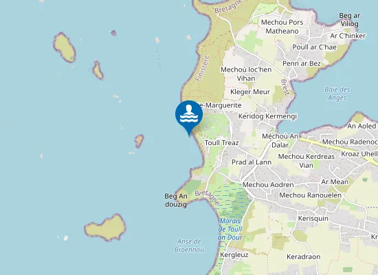 Map of SAINTE-MARGUERITE