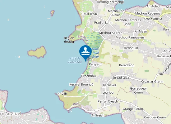Map of BROUENNOU