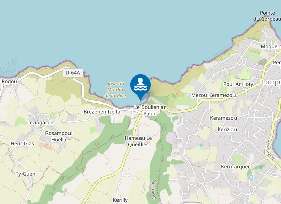 Map of MOULIN DE LA RIVE