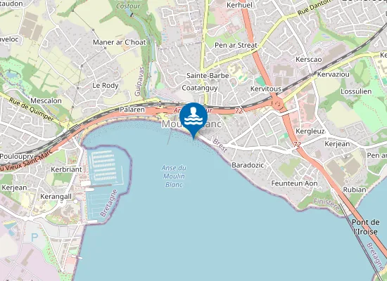Map of MOULIN BLANC (CANTINE)