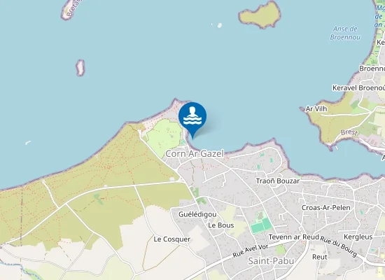 Map of CORN AR GAZEL