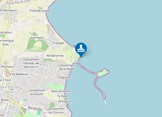 Map of SAINTE-ANNE (LARGE)