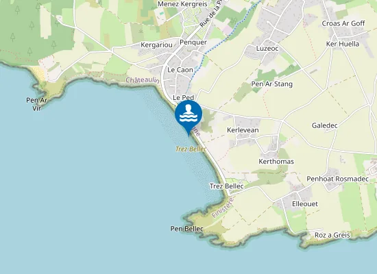 Map of TREZBELLEC