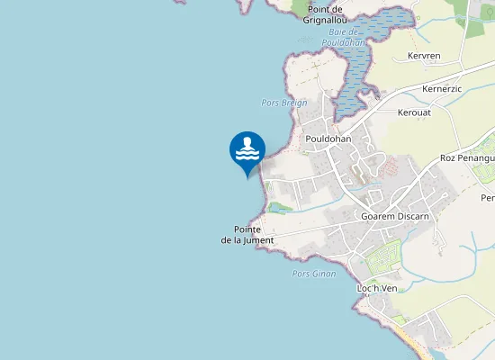 Map of LOC'H ROZ