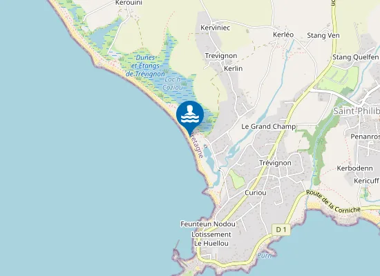 Map of PENLOC'H