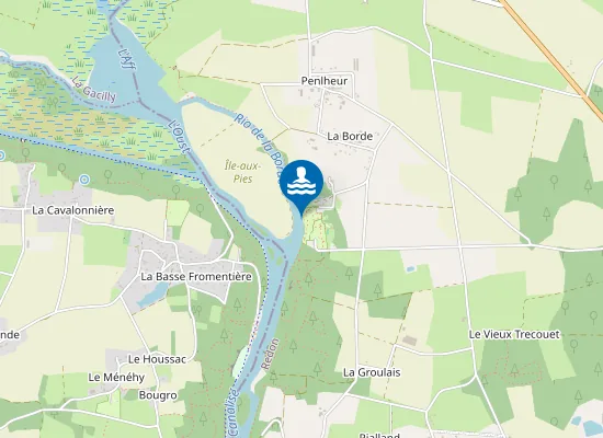 Map of L'ILE AUX PIES