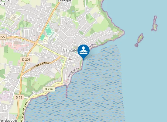 Map of Abri Des Flots