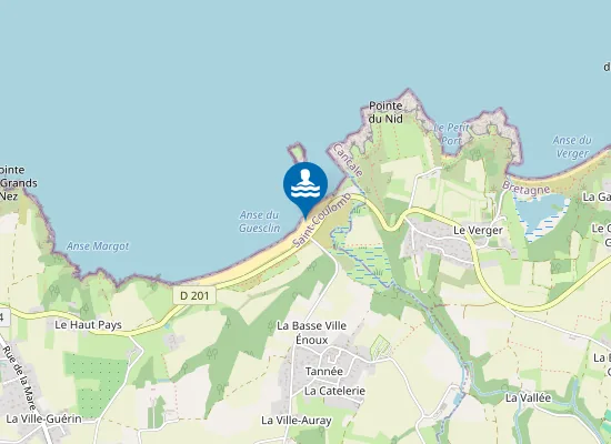 Map of Anse Duguesclin