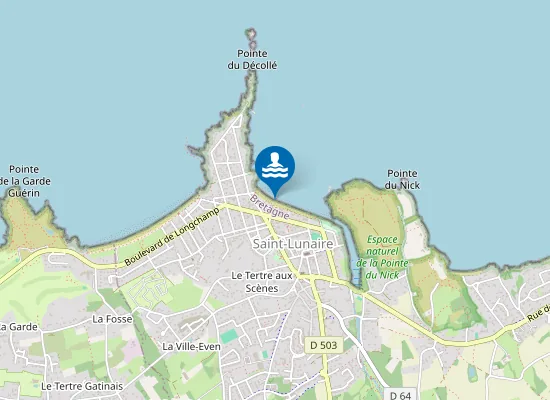 Map of LA GRANDE PLAGE