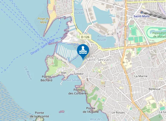 Map of LES BAS SABLONS