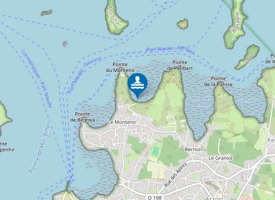 Map of LES TROIS FONTAINES