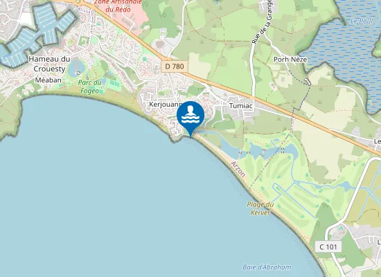 Map of TUMIAC-KERVER