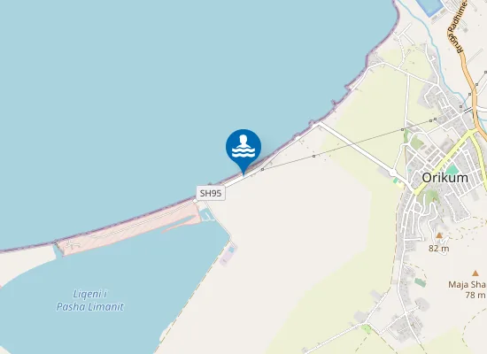 Map of ORIKUM