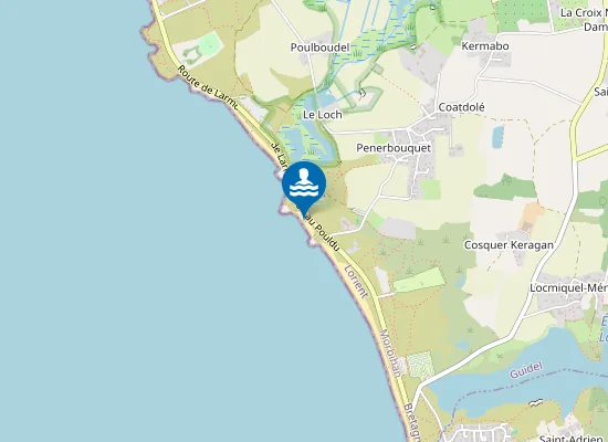 Map of CRIQUE DES AMOUREUX