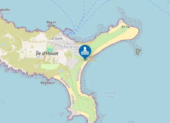 Map of TREACH ER GOURED