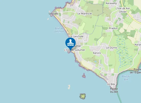 Map of LE GOULUMER