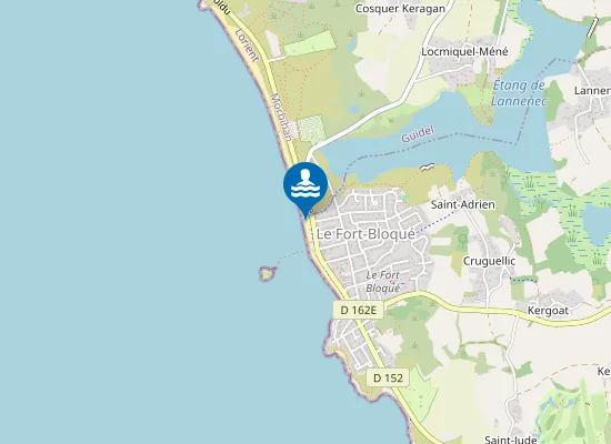 Map of LE FORT BLOQUE