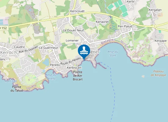 Map of PORT FONTAINE