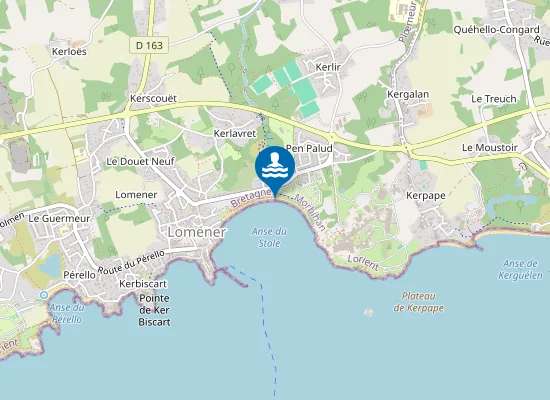 Map of Anse Du Stole