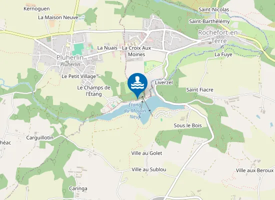 Map of ETANG DU MOULIN NEUF