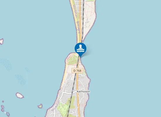 Map of PENTHIEVRE BAIE